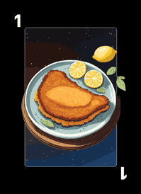 Schnitzel - Card - One (1)