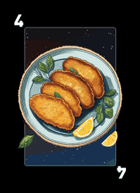 Schnitzel - Card - Four (4)