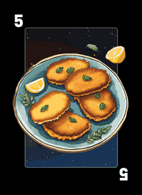 Schnitzel - Card - Five (5)