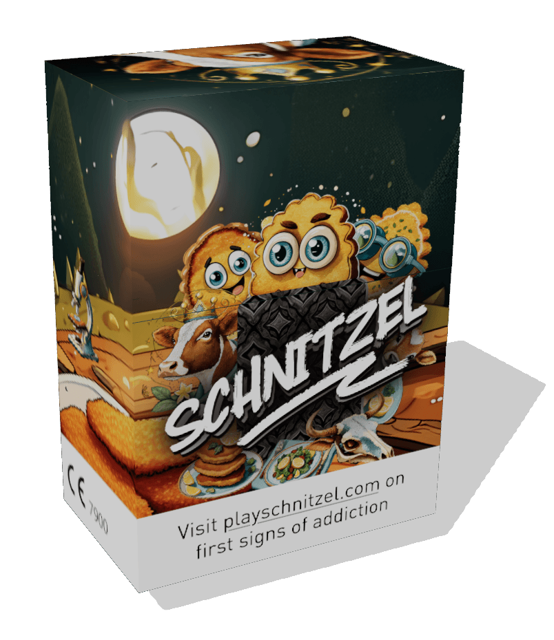 Schnitzel the Game Packaging